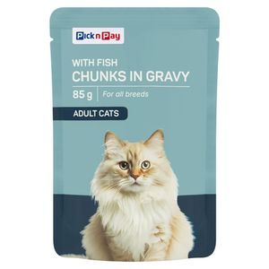 PnP Ocean Fish In Gravy Adult Cat Food 85g